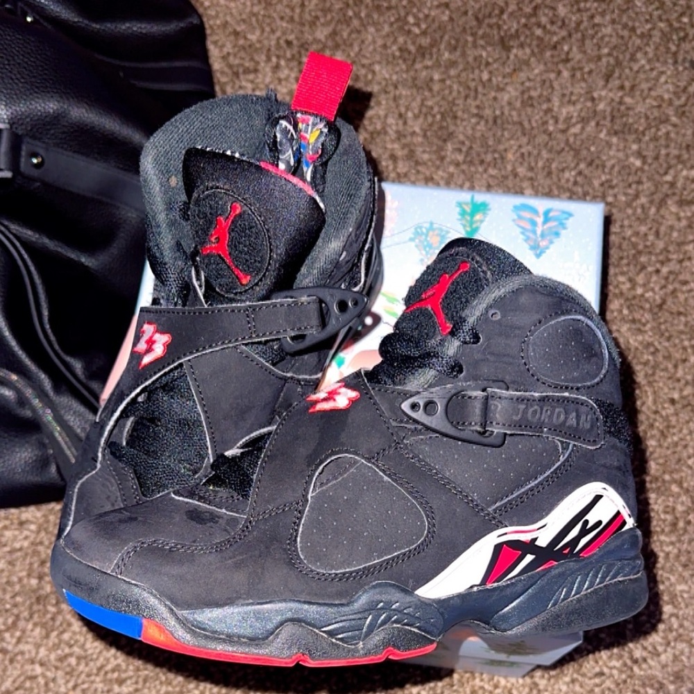 Jordan Kids Sneakers Black Red Blue